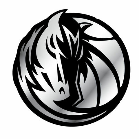 ~Dallas Mavericks Auto Emblem - Silver - Special Order~ backorder