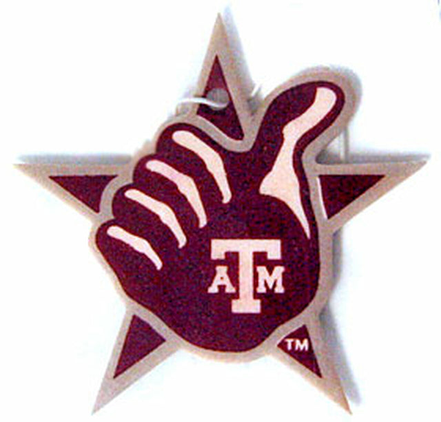Texas A&M Aggies Air Freshener (Gig 'em)