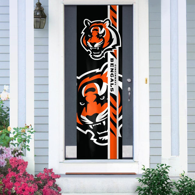 Banner de Cincinnati Bengals estilo puerta