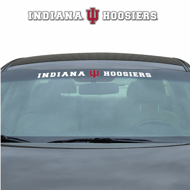 Calcomanía de Indiana Hoosiers para parabrisas de 35 x 4 pulgadas