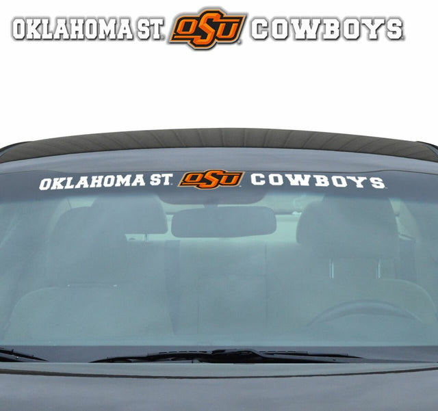Calcomanía de los Oklahoma State Cowboys de 35 x 4 pulgadas, estilo parabrisas