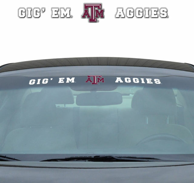 Texas A&M Aggies Decal 35x4 Windshield
