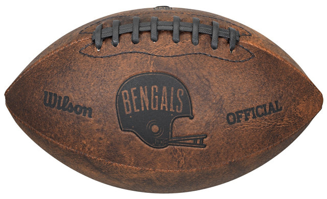 Cincinnati Bengals Football - Vintage Throwback - 9"