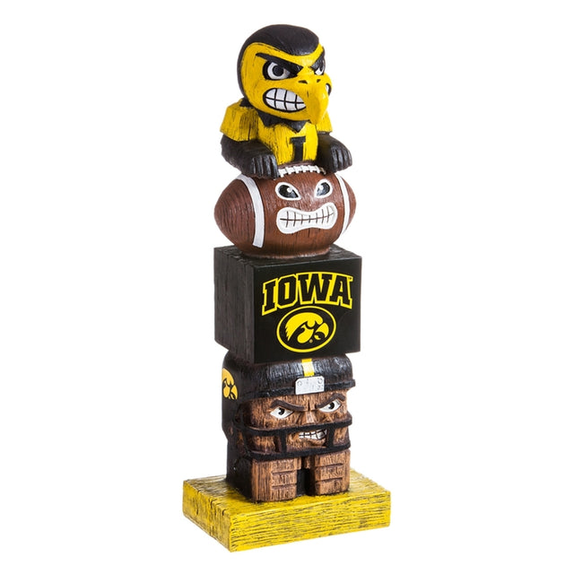 Iowa Hawkeyes Tiki Totem