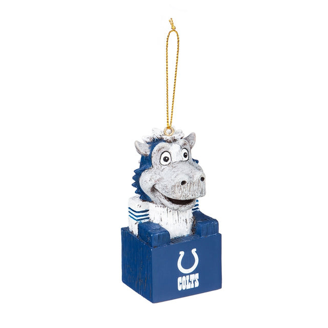 Adorno de diseño tiki de los Indianapolis Colts