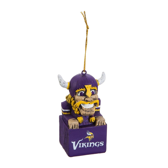 Minnesota Vikings Ornament Tiki Design