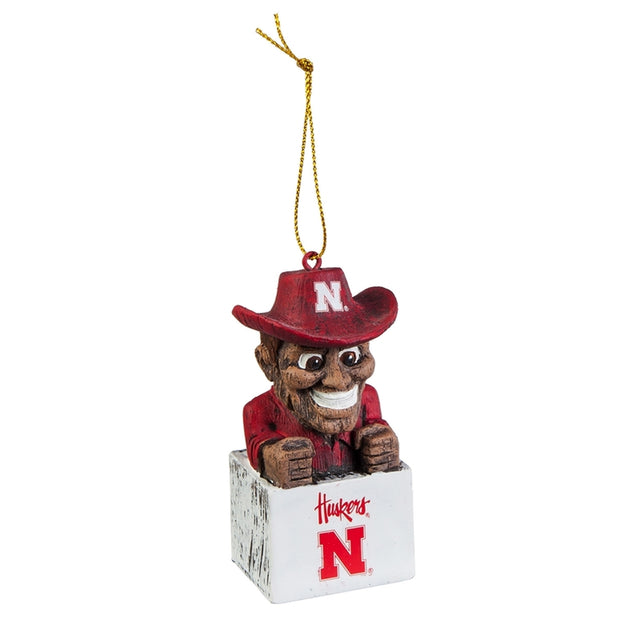 Nebraska Cornhuskers Ornament Tiki Design
