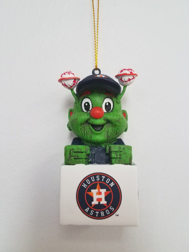 Houston Astros Ornament Tiki Design