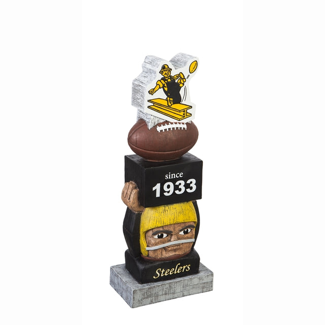 Estatua de jardín de los Pittsburgh Steelers, diseño vintage