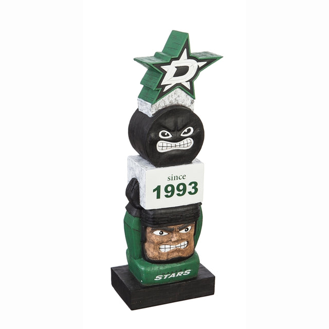 Estatua de jardín de los Dallas Stars con diseño vintage
