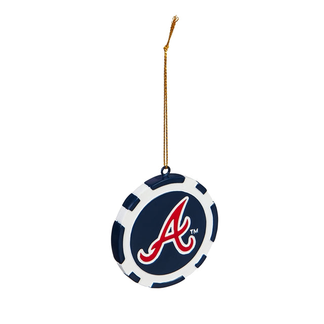 Atlanta Braves Ornament Game Chip