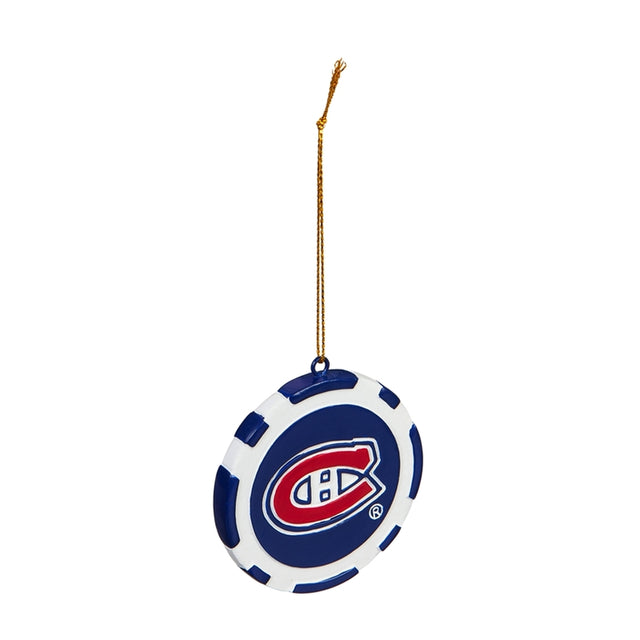 Ficha de juego de adornos de los Montreal Canadiens