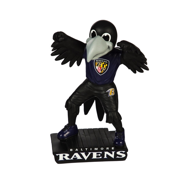 Diseño de mascota de estatua de jardín de los Baltimore Ravens