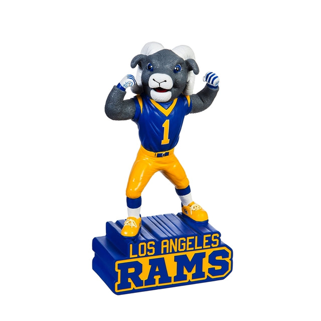 Diseño de mascota de la estatua del jardín de los Rams de Los Ángeles