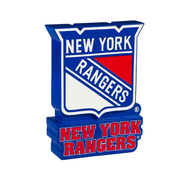 Diseño de mascota de la estatua del jardín de los New York Rangers