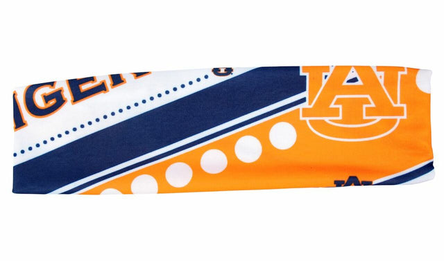Auburn Tigers Stretch Patterned Headband