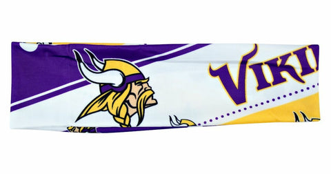 ~Minnesota Vikings Stretch Patterned Headband - Special Order~ backorder