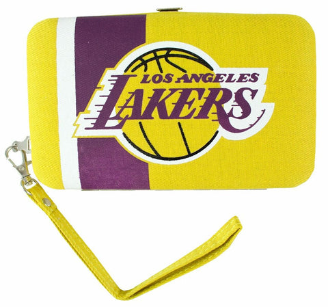 ~Los Angeles Lakers Shell Wristlet~ backorder