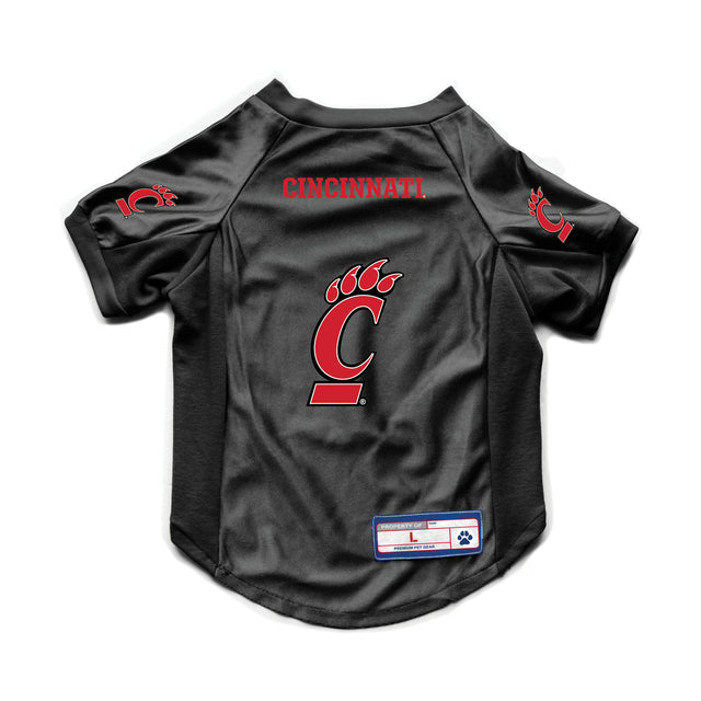 Jersey elástico para mascotas de los Cincinnati Bearcats, talla XS