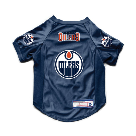 ~Edmonton Oilers Pet Jersey Stretch Size L - Special Order~ backorder