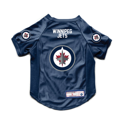 ~Winnipeg Jets Pet Jersey Stretch Size L - Special Order~ backorder