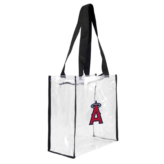 Bolsa de mano cuadrada transparente para estadio de Los Angeles Angels of Anaheim