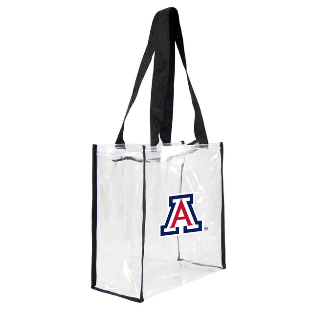 Bolsa de estadio cuadrada transparente de los Arizona Wildcats