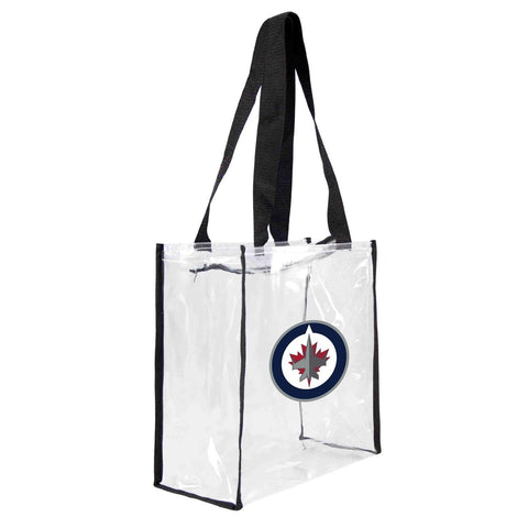 ~Winnipeg Jets Clear Square Stadium Tote - Special Order~ backorder