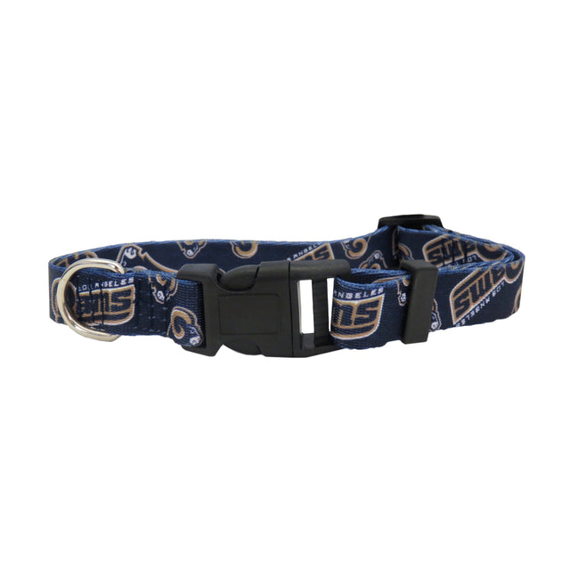 Collar para mascotas de Los Angeles Rams, talla M