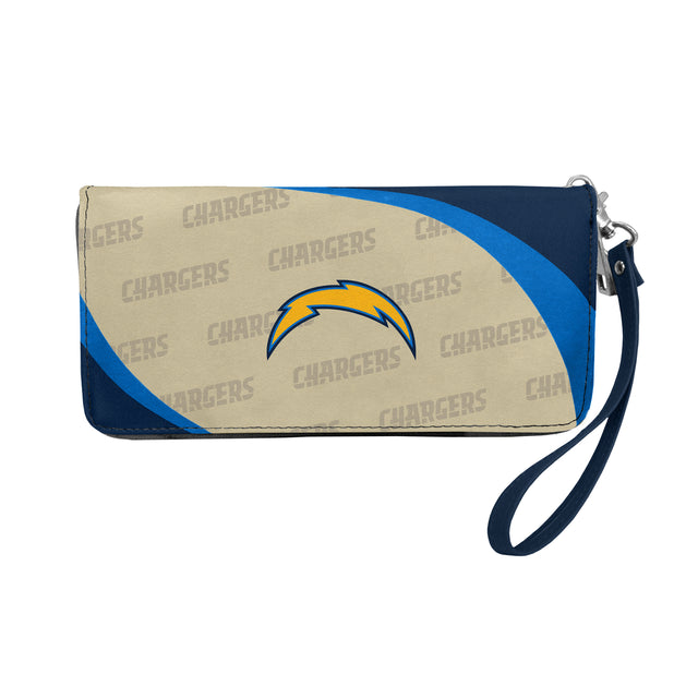 Cartera con organizador curvo de Los Angeles Chargers