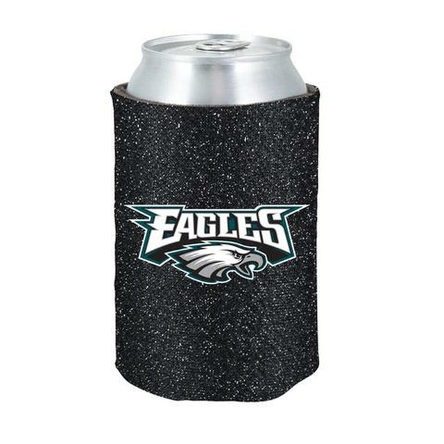 Porta latas Kolder Kaddy de los Philadelphia Eagles, color negro brillante