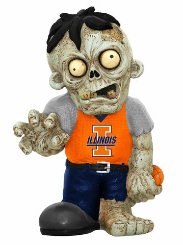 Illinois Fighting Illini Zombie Figurine CO
