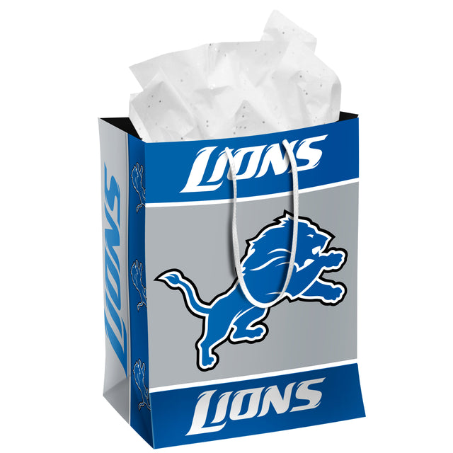 Bolsa de regalo de los Detroit Lions, tamaño mediano