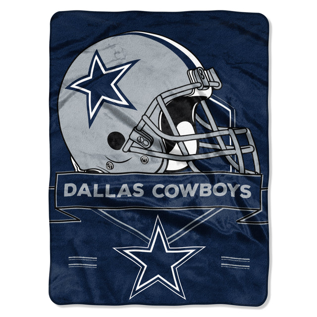 Manta de los Dallas Cowboys de 60 x 80 pulgadas, diseño de Raschel Prestige