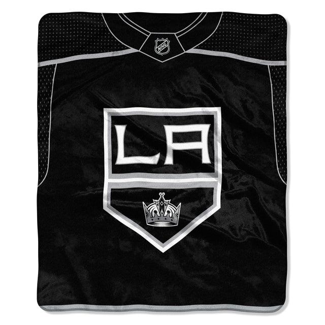 Los Angeles Kings Blanket 50x60 Raschel Jersey Design