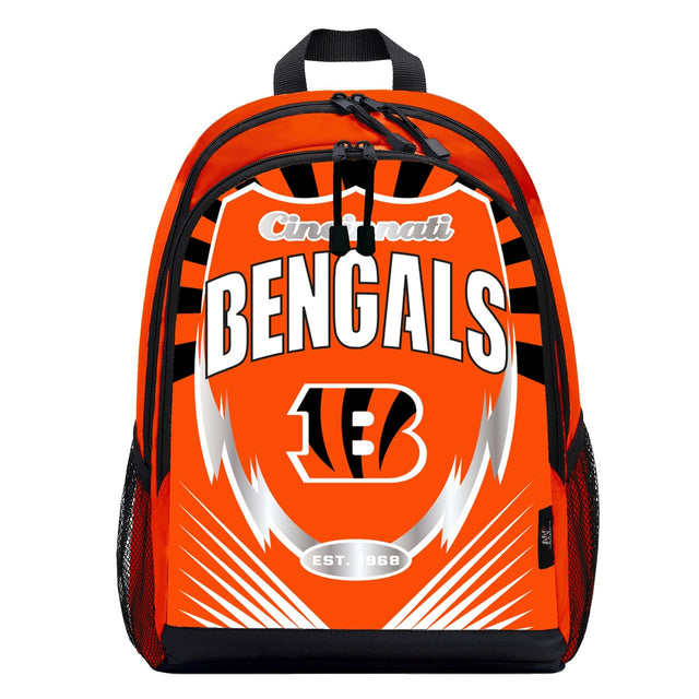 Mochila estilo relámpago de los Cincinnati Bengals