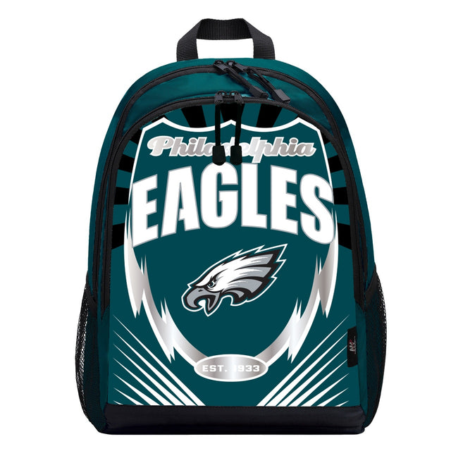 Mochila estilo relámpago de los Philadelphia Eagles