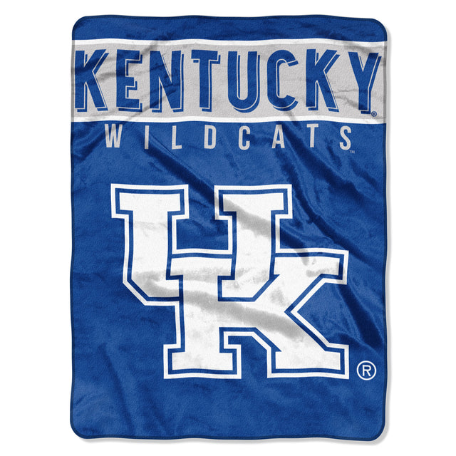 Manta Kentucky Wildcats 60x80 Diseño básico Raschel
