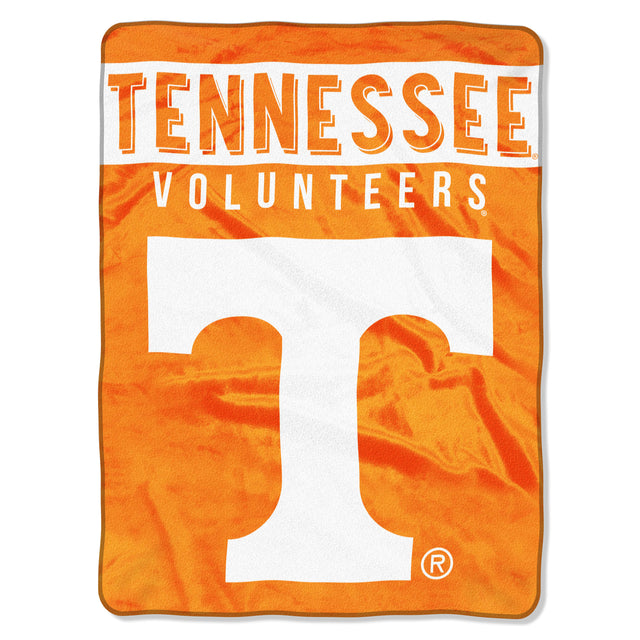Manta de los Voluntarios de Tennessee, diseño básico de Raschel, 60 x 80