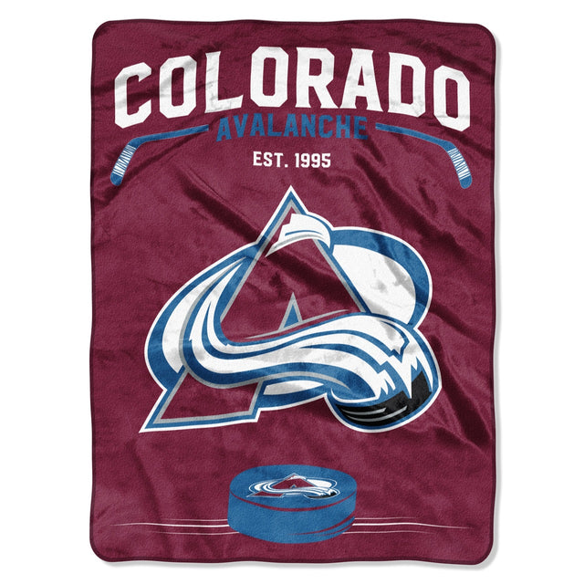 Manta Colorado Avalanche de 60 x 80 cm con diseño inspirado en Raschel