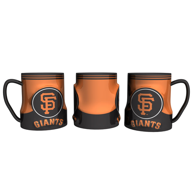 Taza de café de los San Francisco Giants, 18 oz, hora del juego (mango nuevo)