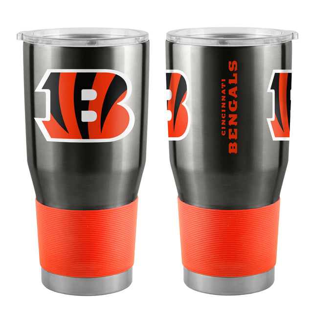 Vaso de viaje ultra negro de 30 oz de Cincinnati Bengals