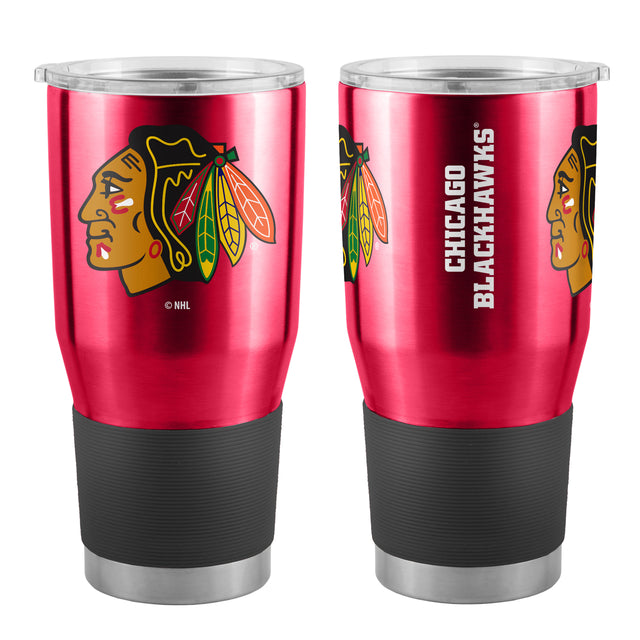 Vaso de viaje ultra rojo de 30 oz de los Chicago Blackhawks