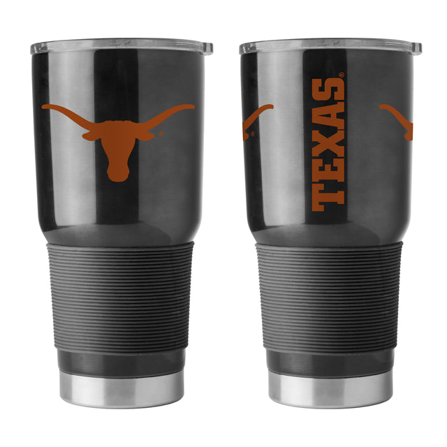 Vaso de viaje Texas Longhorns de 30 oz, ultra negro