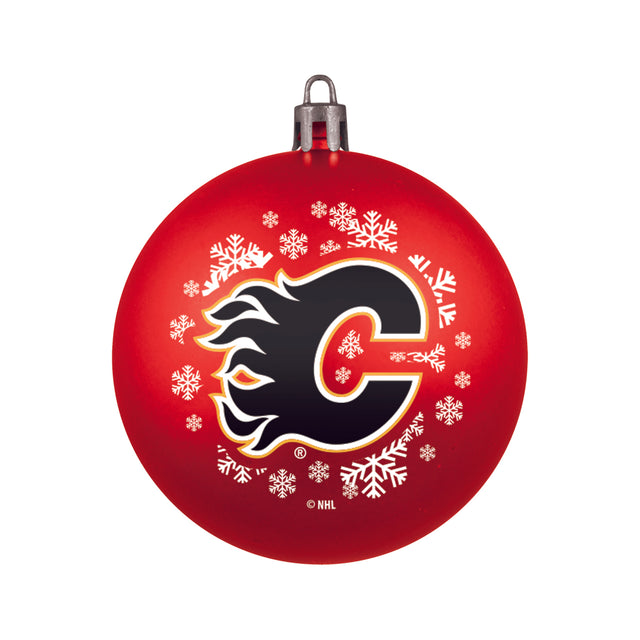 Adorno de bola irrompible de los Calgary Flames