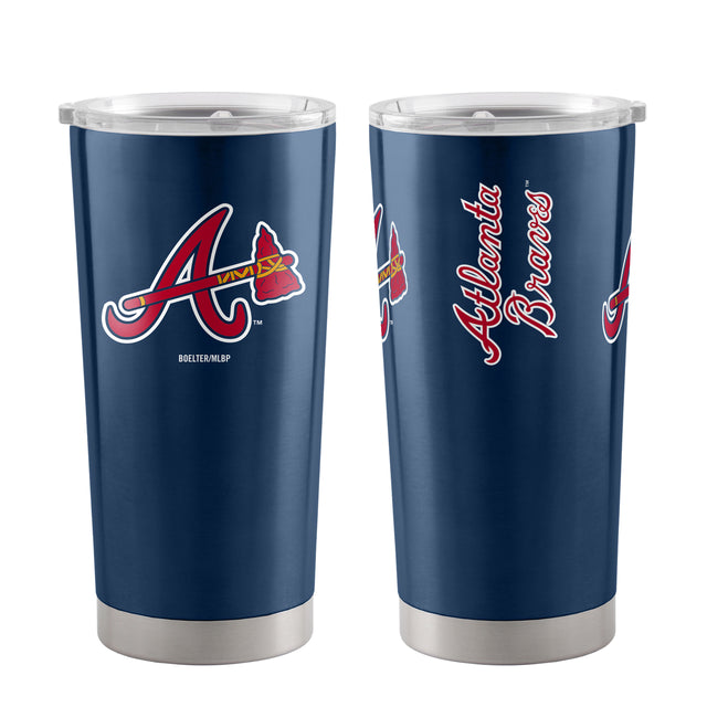 Atlanta Braves Travel Tumbler 20oz Ultra Blue