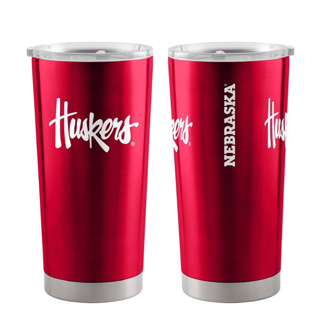 Nebraska Cornhuskers Travel Tumbler 20oz Ultra Red