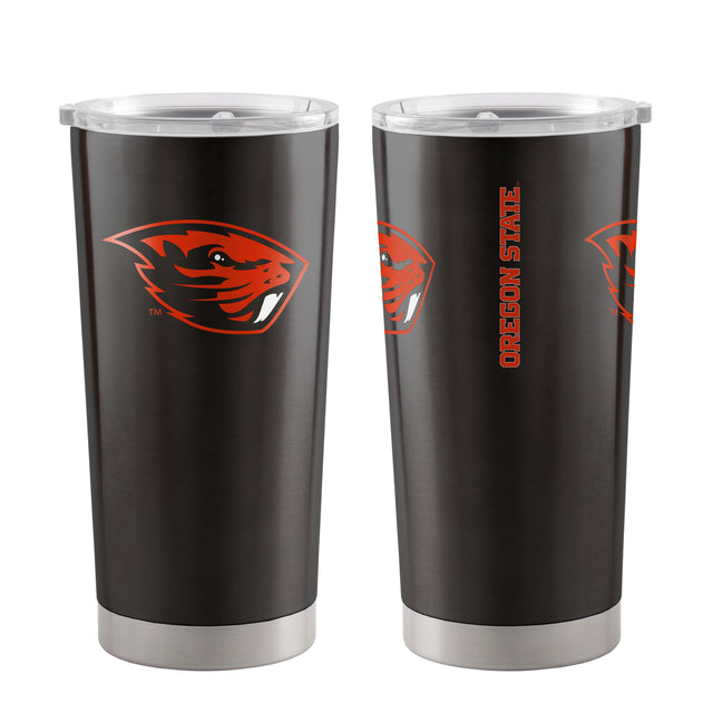 Oregon State Beavers Travel Tumbler 20oz Ultra Black