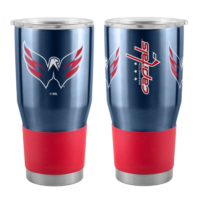 Vaso de viaje Washington Capitals de 30 oz, color azul marino