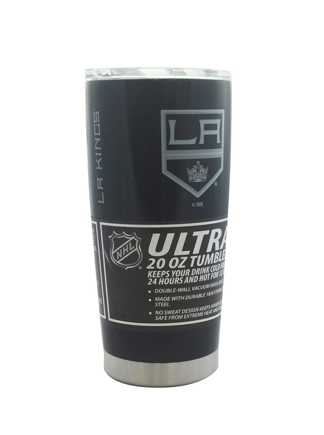 Vaso de viaje Los Angeles Kings de 20 oz, ultra negro, CO